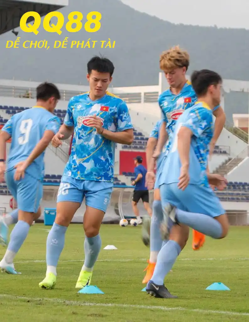 U22 Việt Nam tiếp tục tập luyện để hướng tới SEA Games 33 (Ảnh: VFF)